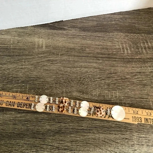 Fifth Avenue Collection  Rhinestone and Shell Necklace - Picture 8 of 8